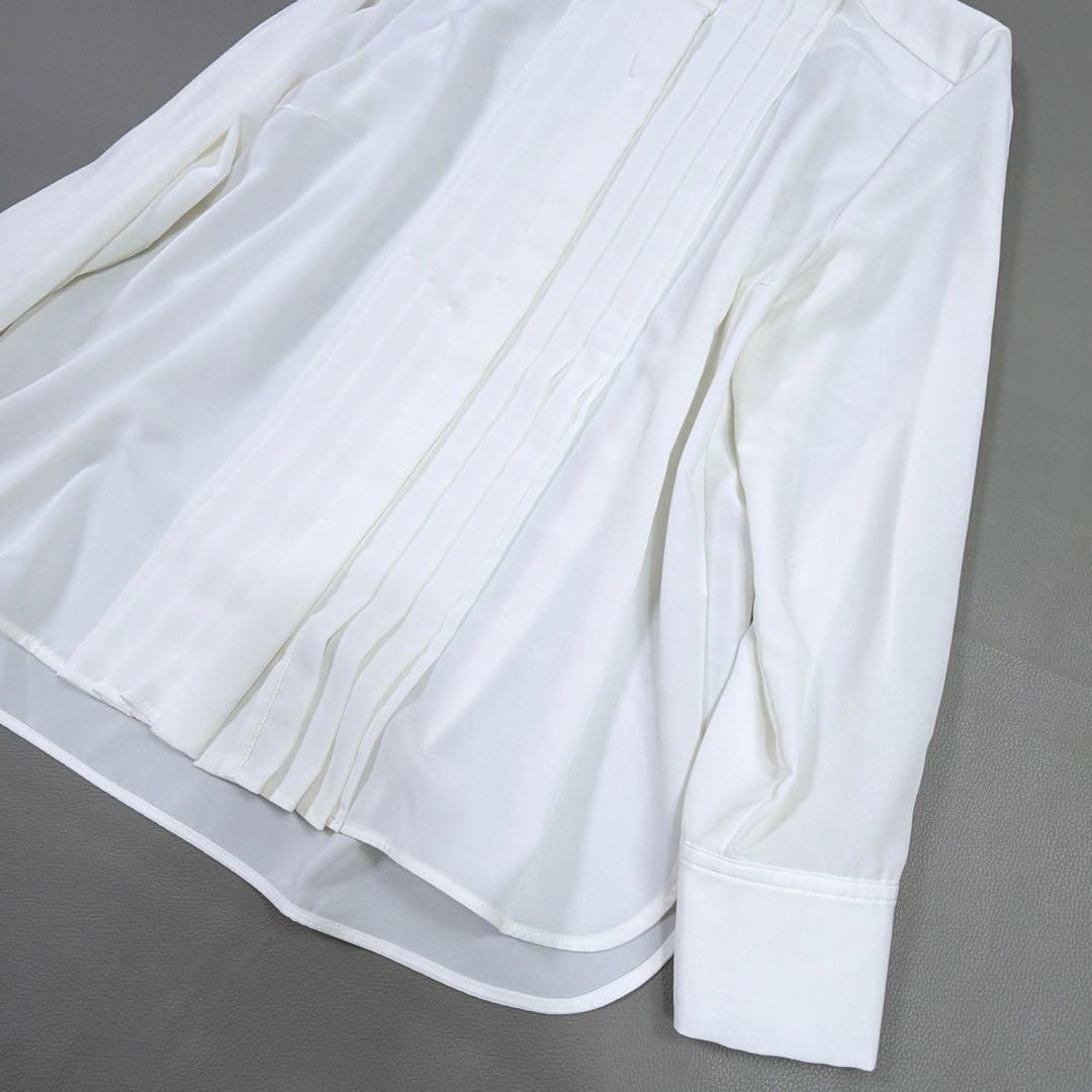 美品　ボールジィ Ballsey クリアデシン メタルボタンシャツブラウス