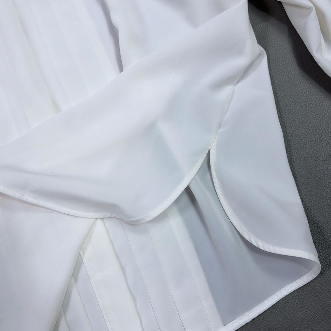 美品　ボールジィ Ballsey クリアデシン メタルボタンシャツブラウス