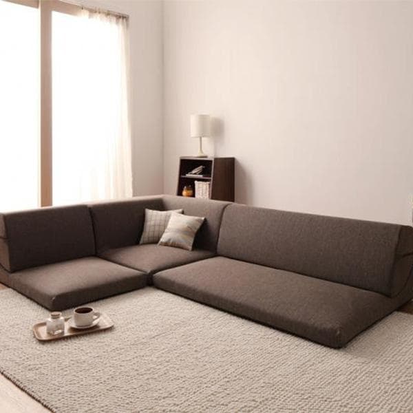 最安値！新品！送料込み！ ローソファー 3人掛け ソファーベット カウチ 16