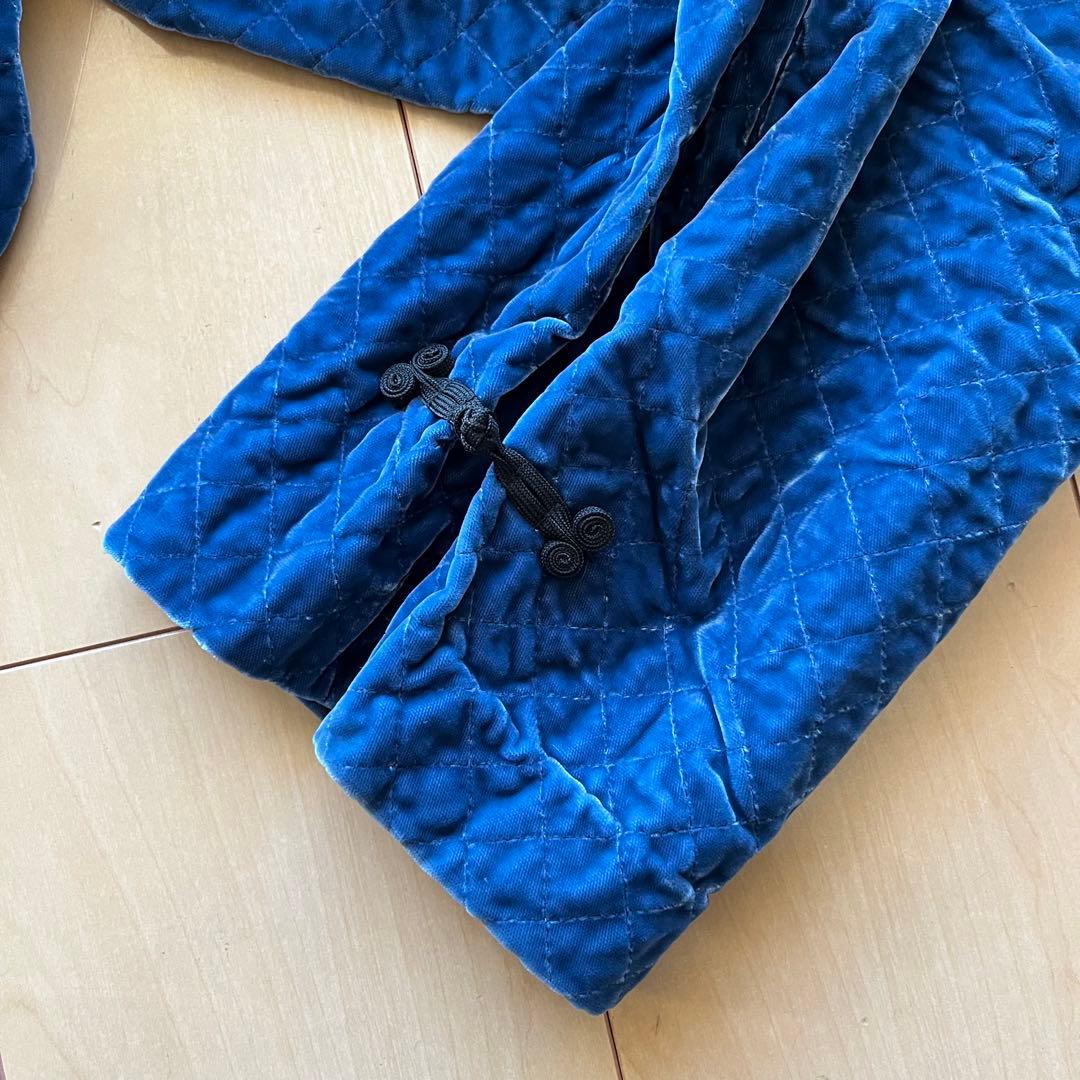 ロク6(ROKU)VELOR QUILTED PANTS/パンツ