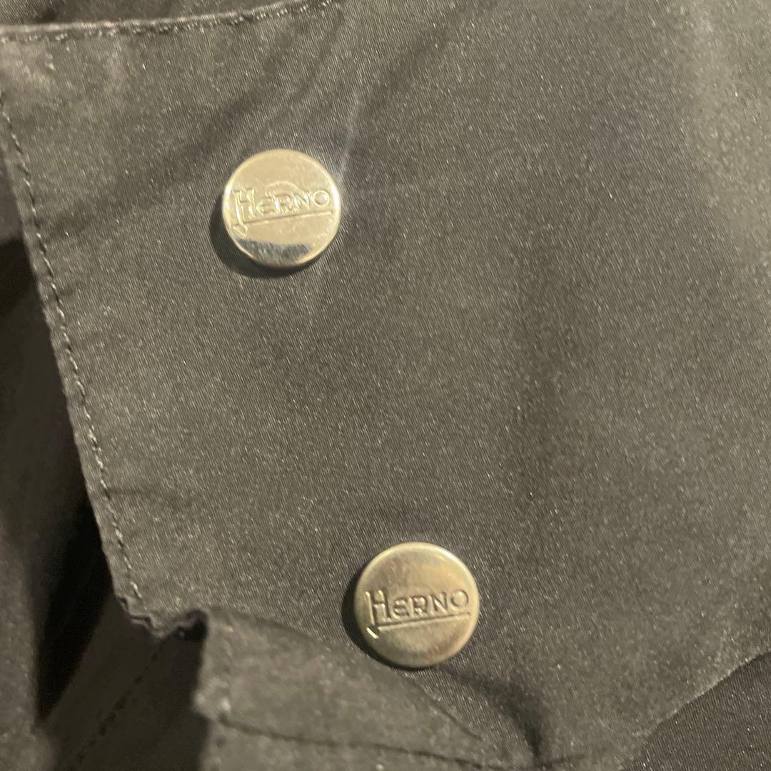 Herno Laminar ブラック モッズコート