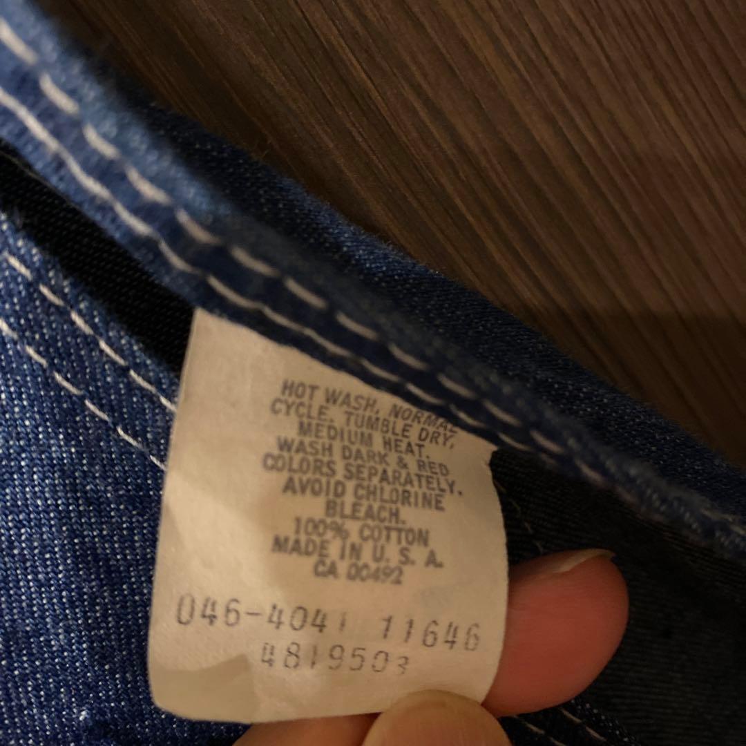 ひとみさま専用　ビンテージ Lee 白タグ オーバーオール　米国製