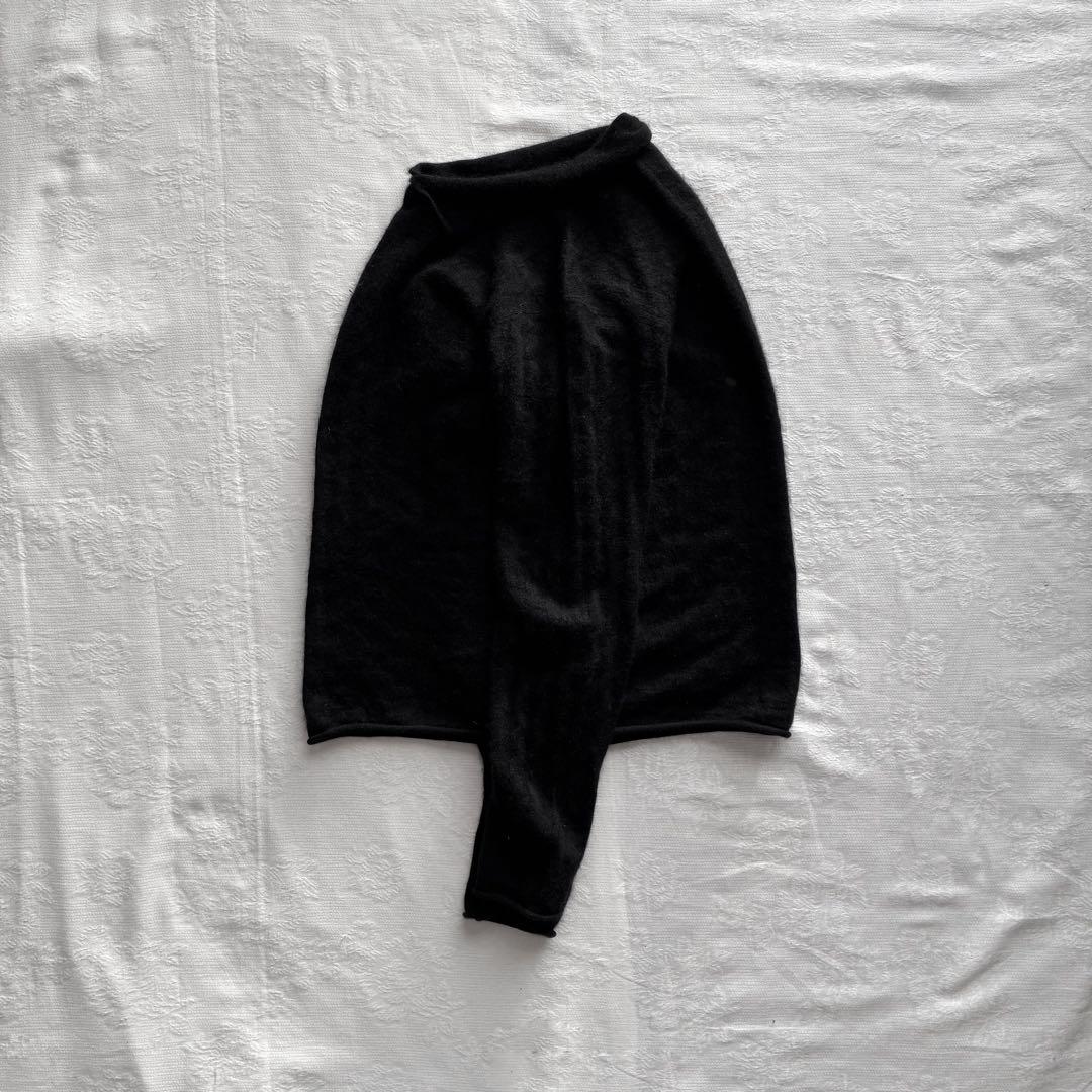 トップス archive armani 100% cashmere knit shirt