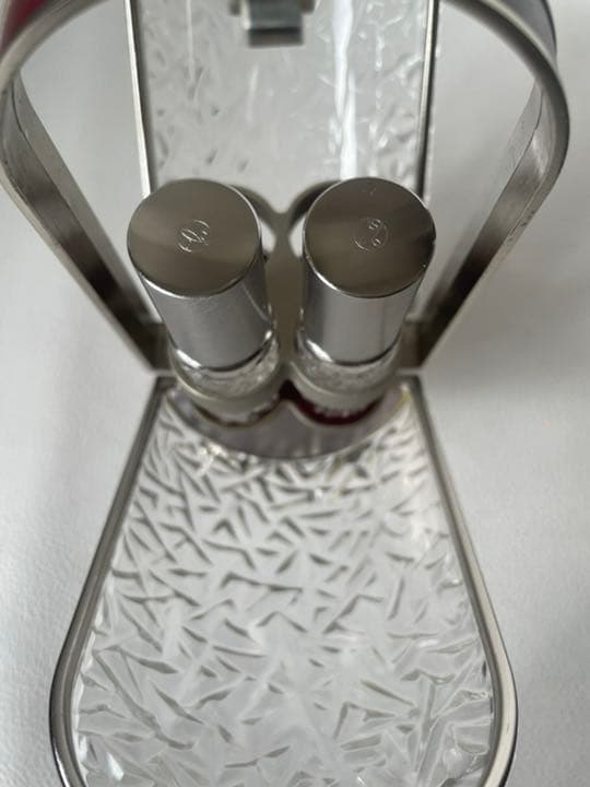 POLA ポーラ 香水瓶 両側開閉式収納ケース ガラス製 販促品 非売品