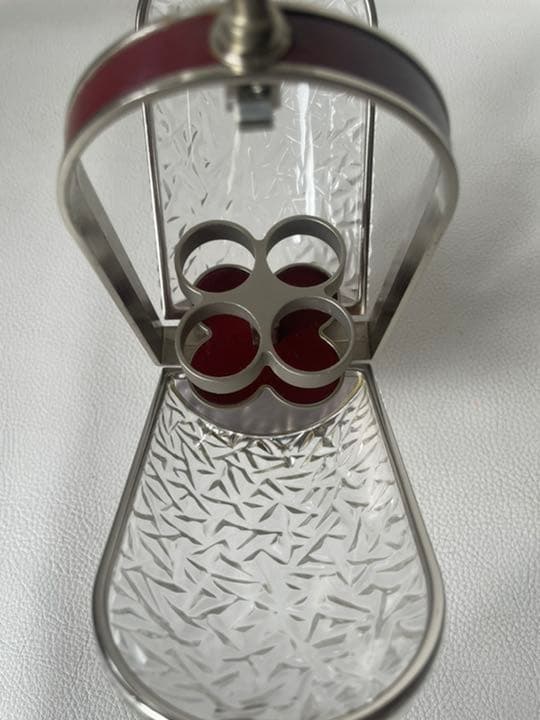 POLA ポーラ 香水瓶 両側開閉式収納ケース ガラス製 販促品 非売品