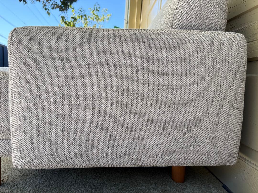 【極美品】ウニコ LOTTIE sofa 2S グレー系