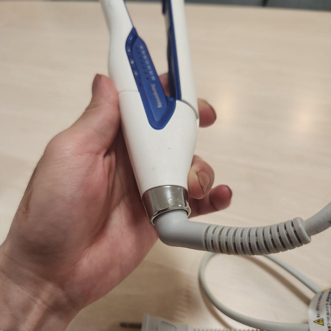 3D Plus ストレートヘアアイロン ホワイト/ブルー