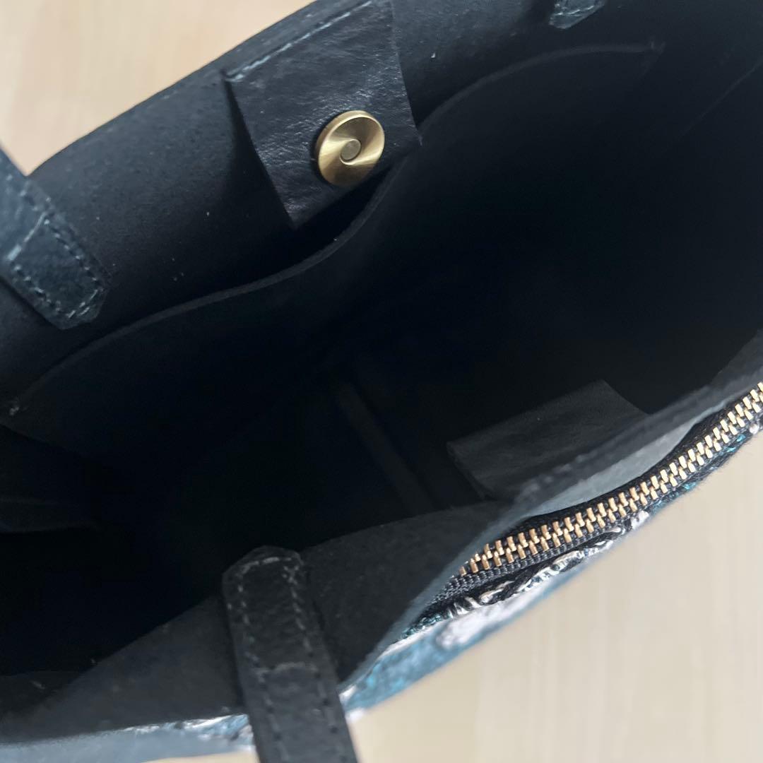 トート型本革ショルダーバッグ　rosy TB512-142