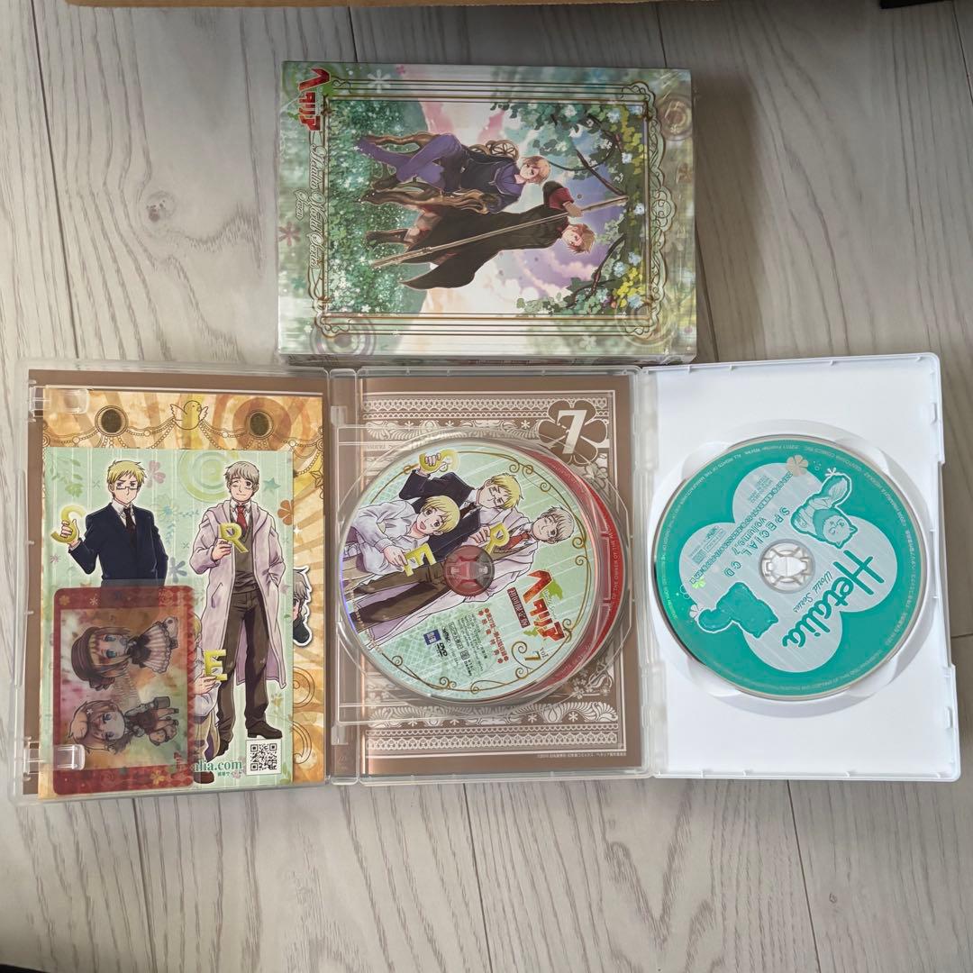 ヘタリア アニメDVD アニメイト限定版 セット まとめ 特典