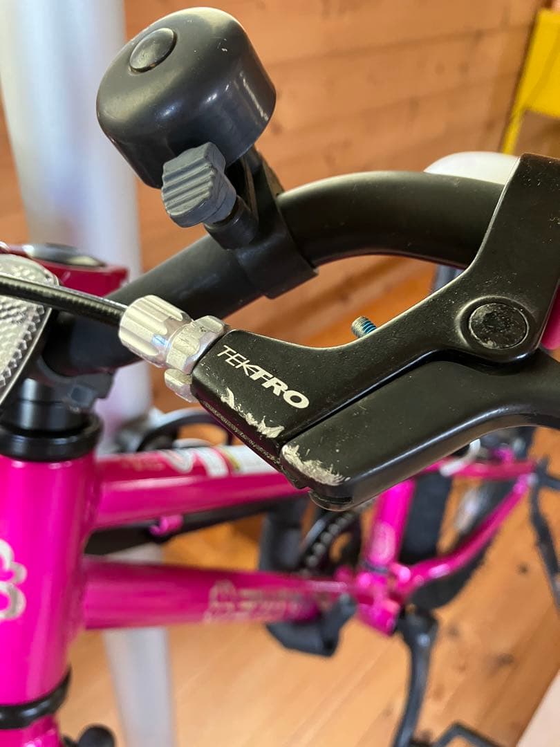 【引き取り限定】キッズバイク　ヨツバサイクル YOTSUBA 16インチ ピンク