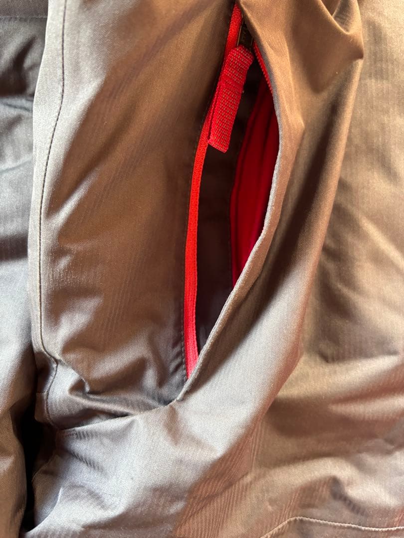 patagonia スノージャケット　 グレー/ピンク キッズ12才