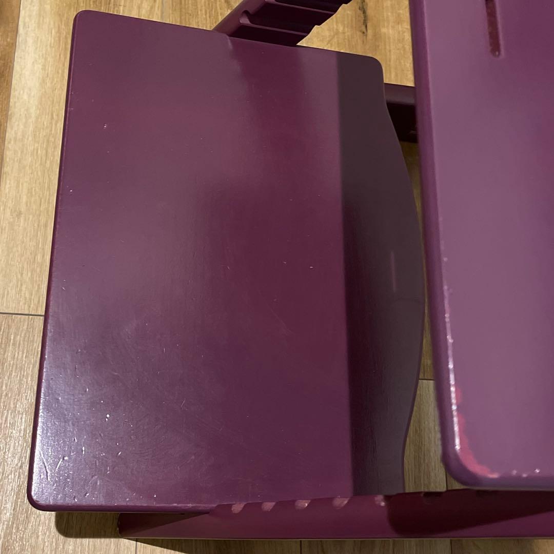 希少カラー　ストッケ　5シリーズ　パープル　STOKKE ベビー　チェアー