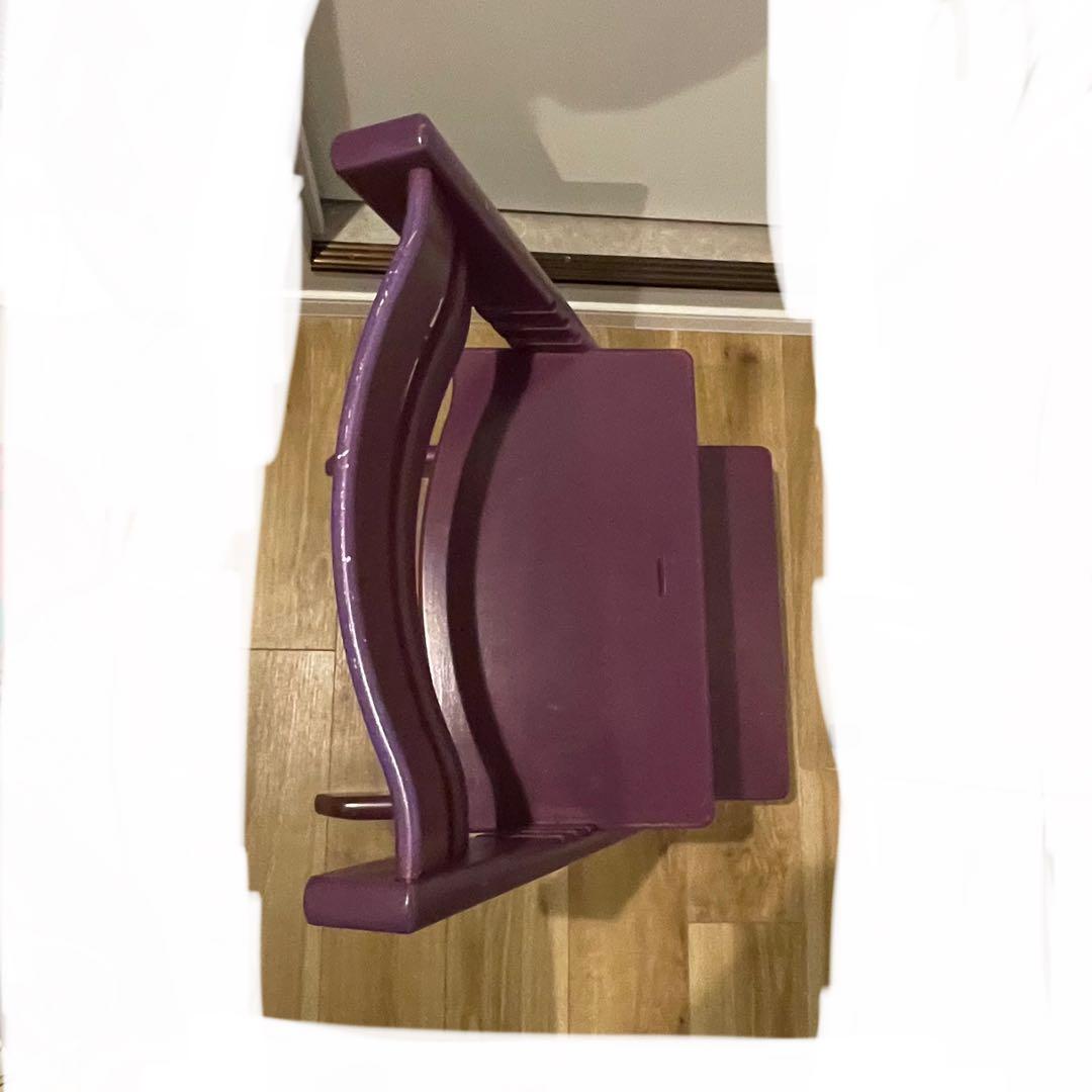 希少カラー　ストッケ　5シリーズ　パープル　STOKKE ベビー　チェアー
