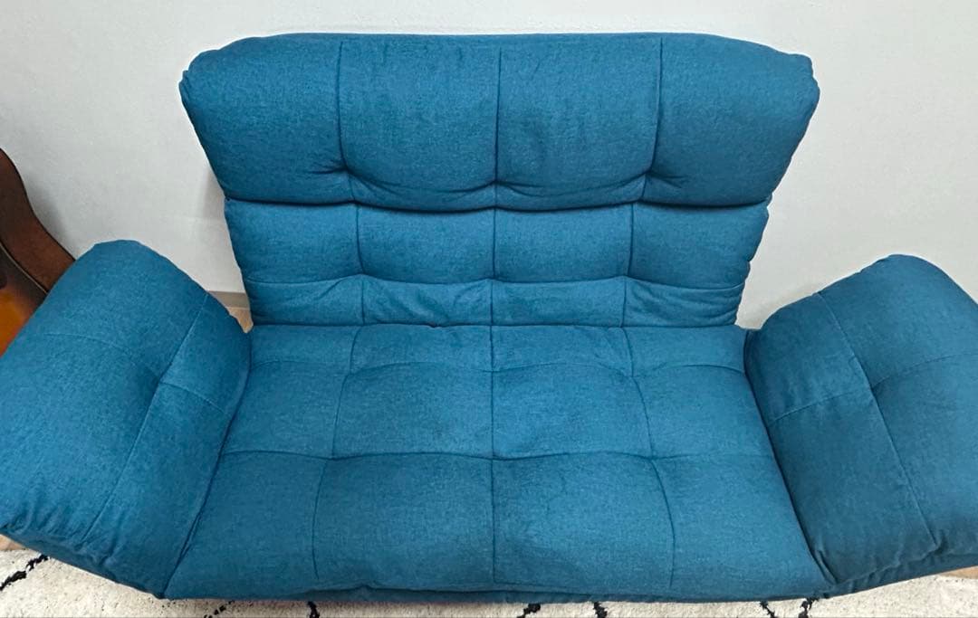 TOKYO interior2人掛けソファ ハイバックコイルソファ　アルテ中古