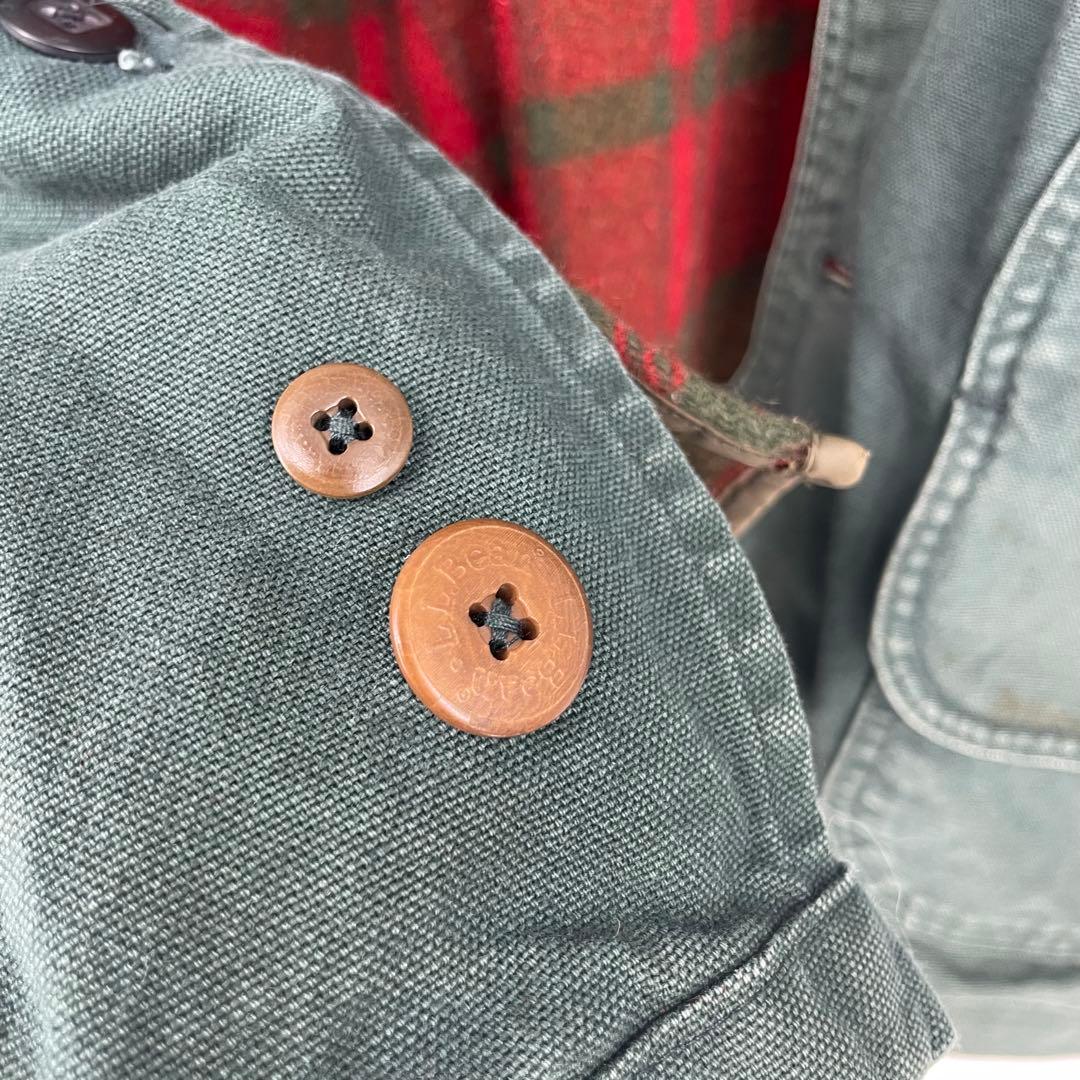 エルエルビーン　カバーオール　XL　オリーブ　ダック　アメリカ製