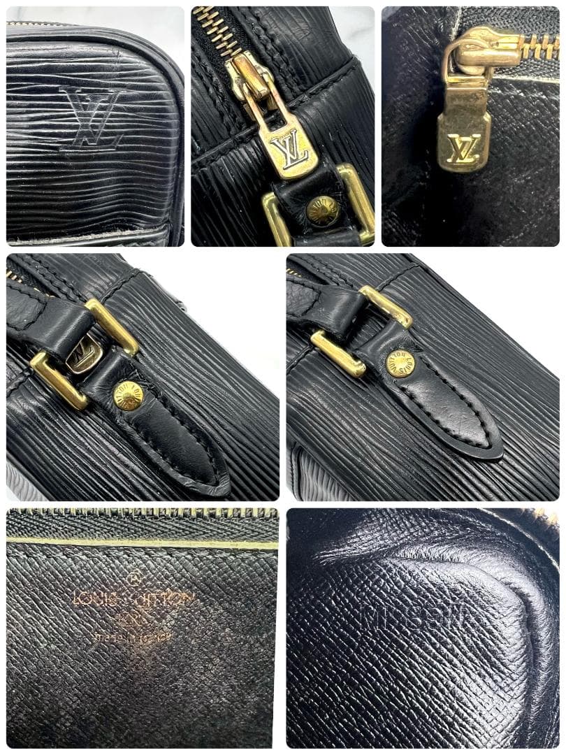 ルイヴィトン エピ トロカデロ27 ブラック ショルダーバッグ ゴールド金具 黒