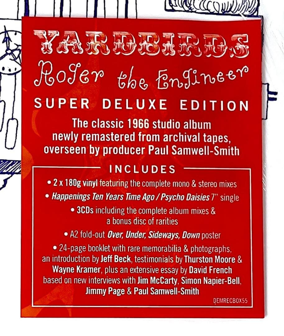 新品未開封 廃盤 YARDBIRDS ROGER THE ENGINEER
