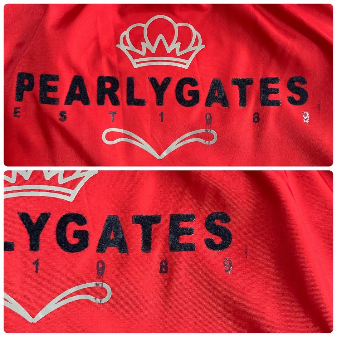 極美品　パーリーゲイツ　ツインスニード 　セット　蓄熱　インナー　ジャケット　赤