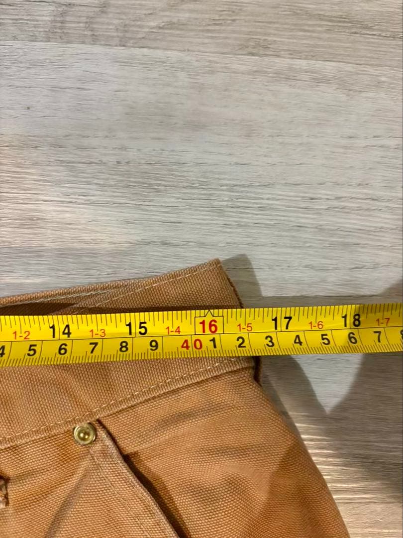 376 Carhartt B01 ダブルニー USA製 ブラウン