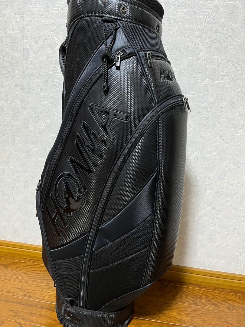 HONMA ブラック ゴルフバッグ　キャディバッグ