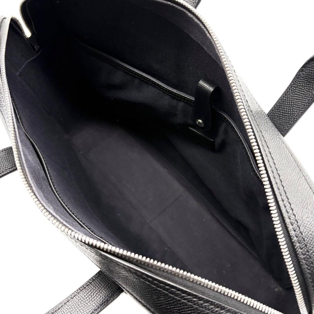 【極美品】ダンヒル カドガン ビジネスバッグ レザー A4可 ブラック