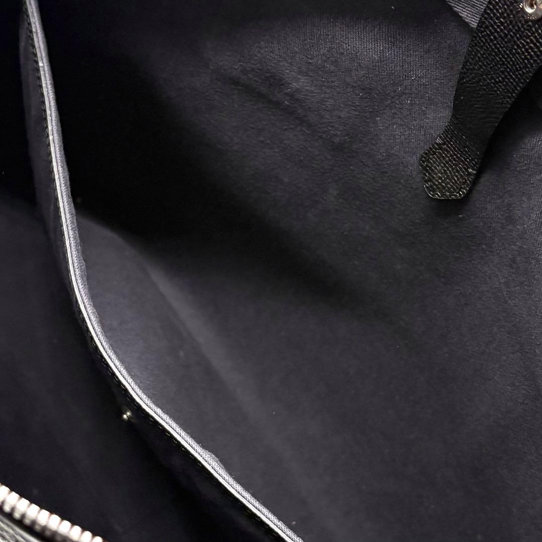 【極美品】ダンヒル カドガン ビジネスバッグ レザー A4可 ブラック