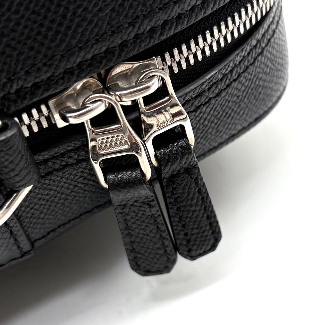 【極美品】ダンヒル カドガン ビジネスバッグ レザー A4可 ブラック