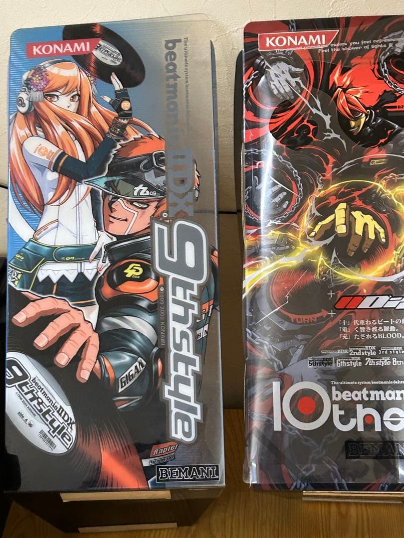 beatmaniaIIDX 9th 10thサイドポップ ２つ　ビートマニア