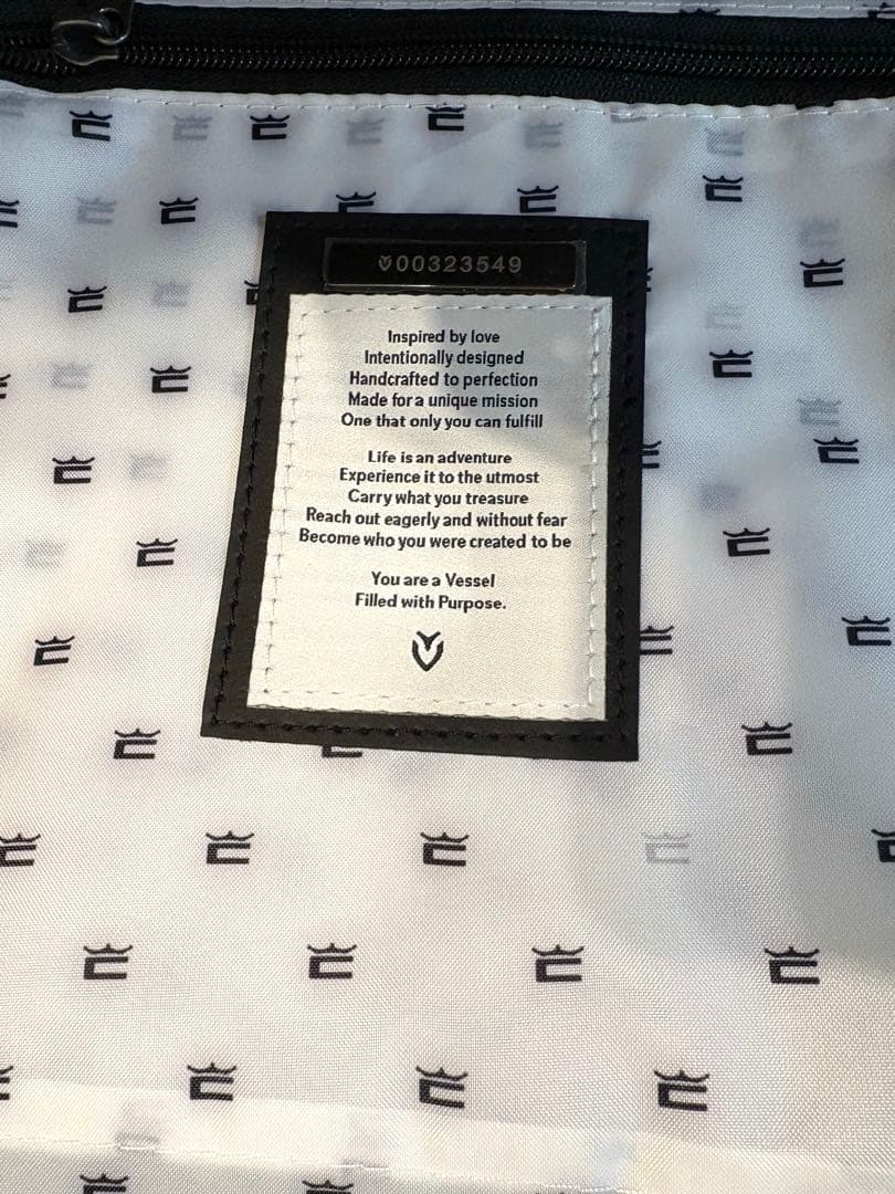 Cobra Vessel ゴルフバッグ ホワイト/ブラック