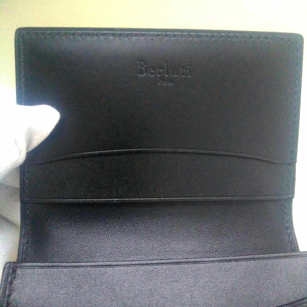 ベルルッティBERLUTI 名刺入れ インブイア スクリットレザーカードホルダー