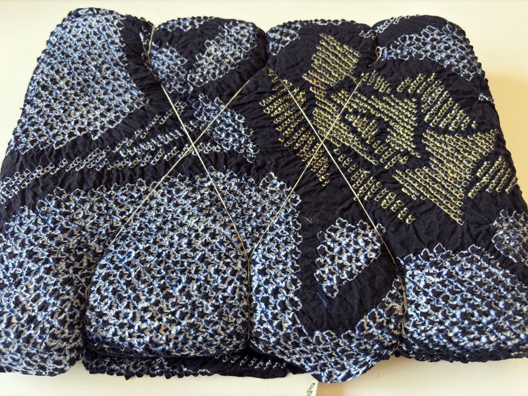 新品未使用　有松絞り　反物