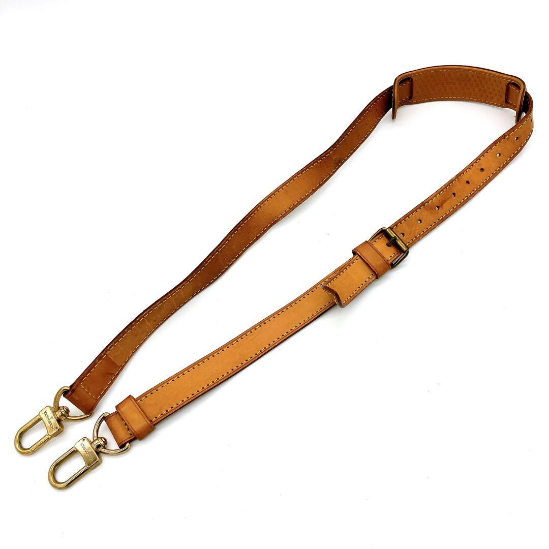 ○【LOUIS VUITTON】ショルダーストラップ　ヌメ革　ボストンバッグ用
