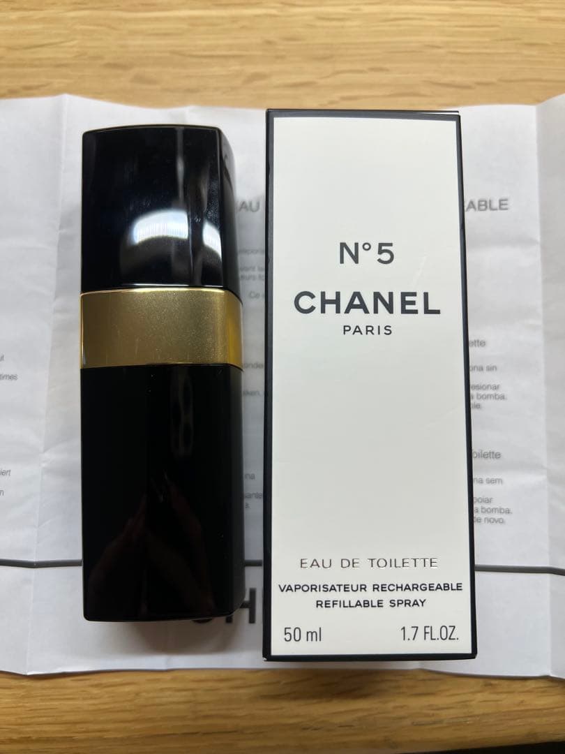 新品未使用 シャネル N゜5 オードゥ トワレットヴァポリザター 50ml