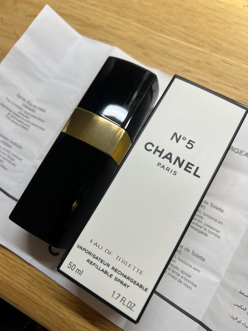 新品未使用 シャネル N゜5 オードゥ トワレットヴァポリザター 50ml