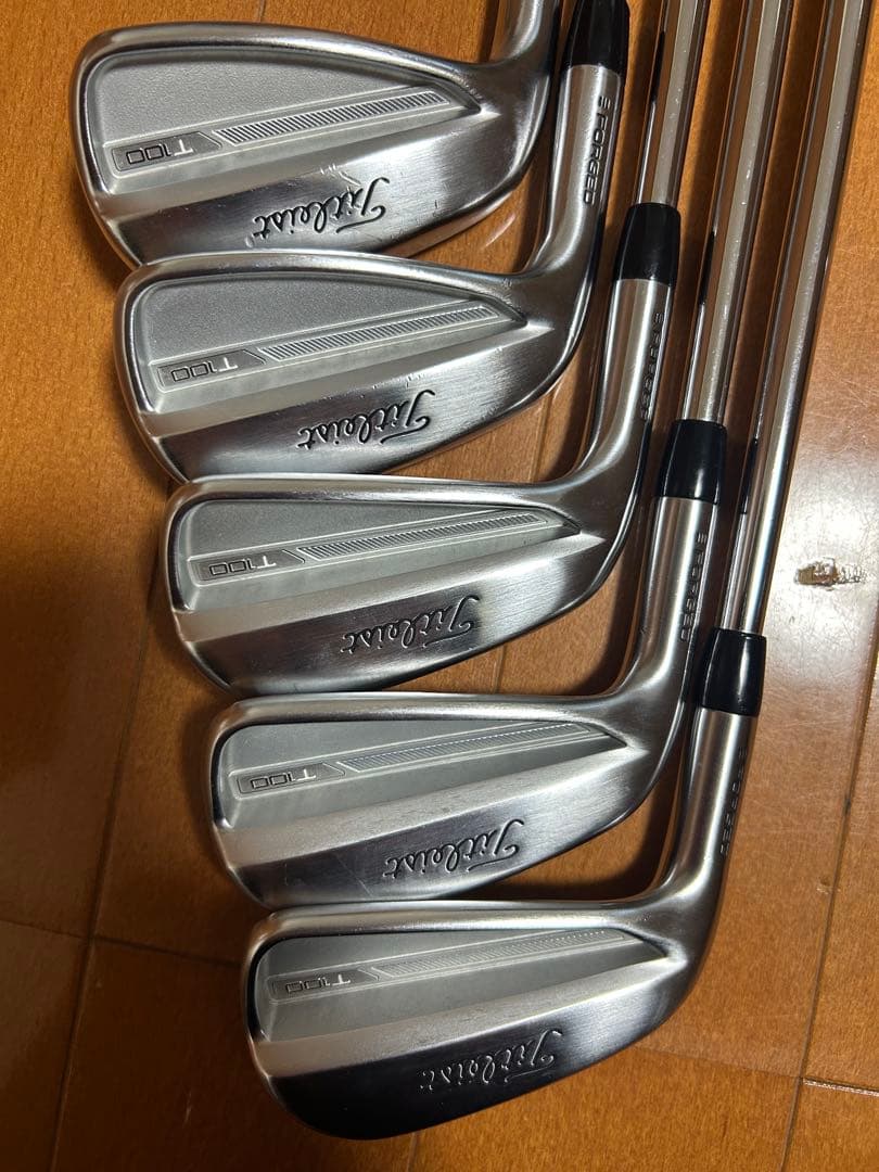 レフティー用　タイトリストT100(2023) 5-9アイアンセット