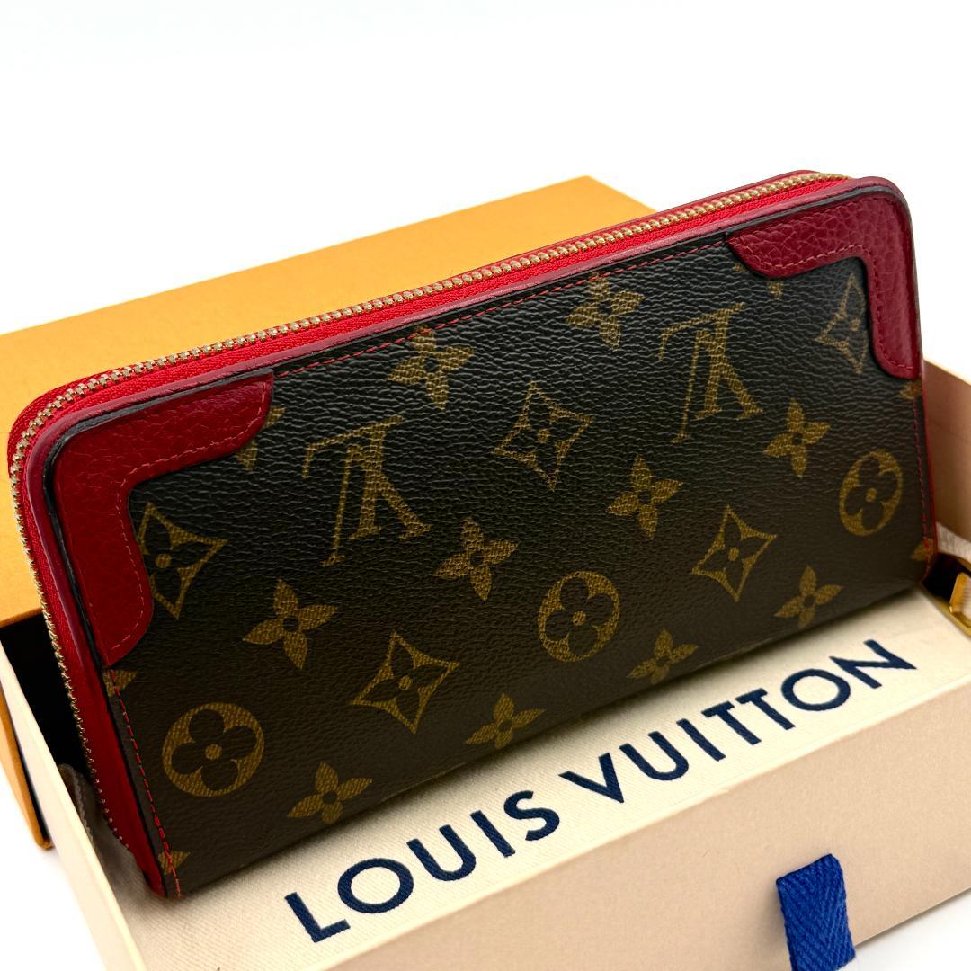 【極美品】ルイヴィトン レティーロ ジッピーウォレット モノグラム 財布#245
