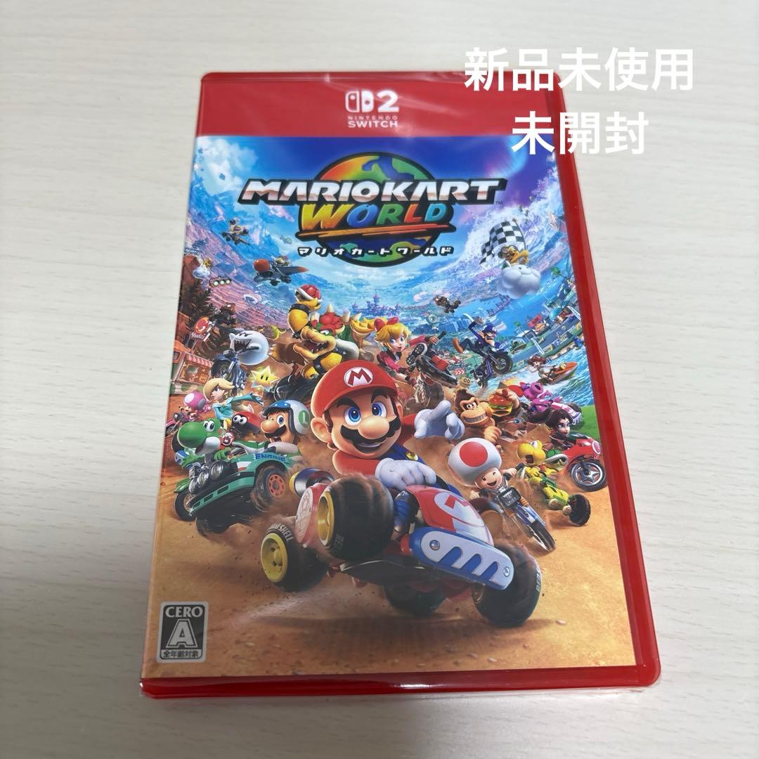 新品未使用MARIOKART WORLD Nintendo Switch