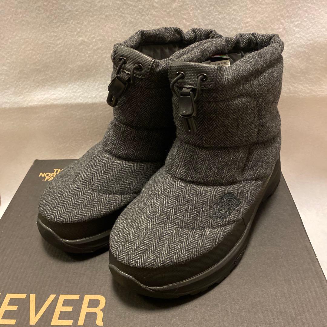ザ ノースフェイス ショートブーツ　NF52273ウールブラック 25cm