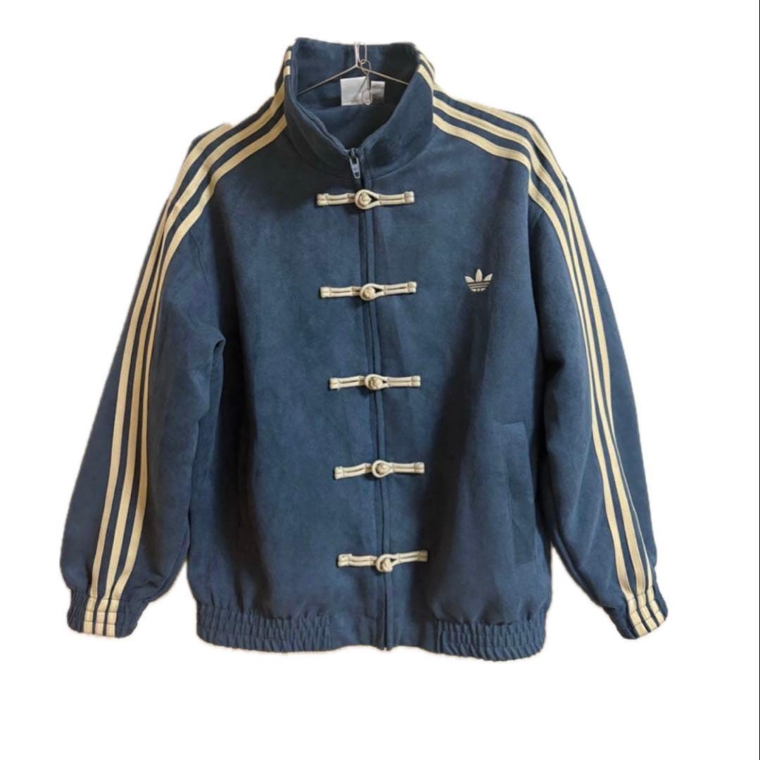 adidas 中国限定 蛇年チャイナトラックジャケット ネイビー