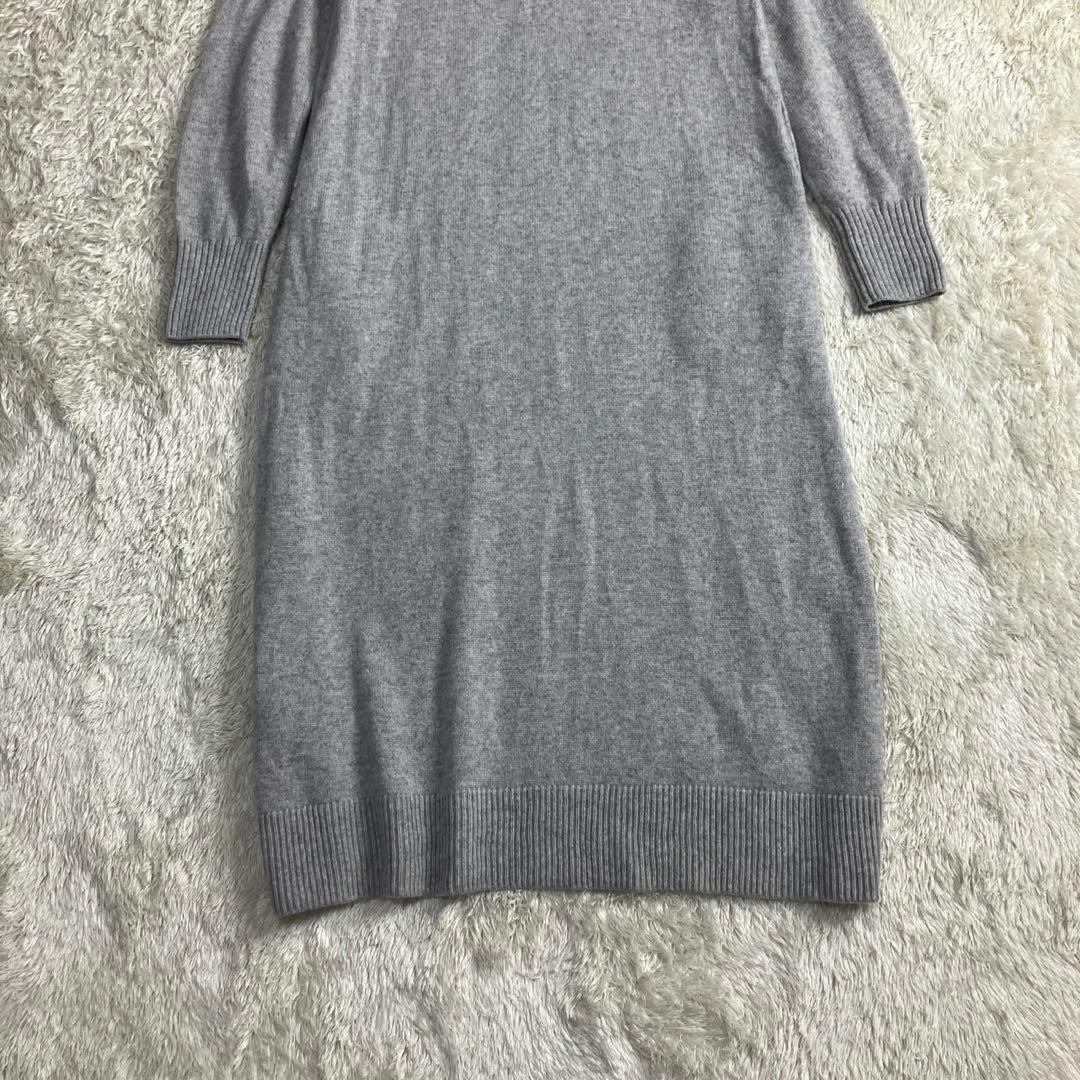 24AW✨23区　【洗える】カシミヤブレンド ニットワンピース　メリノウール
