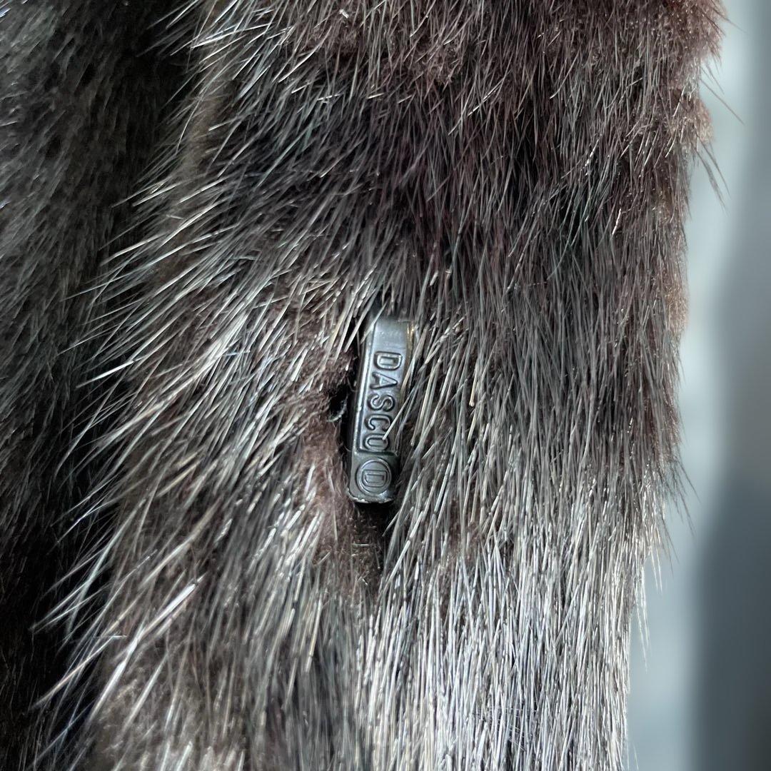 ダークミンク　ショートコート　サイズ１１　毛皮　ロイヤルミンクタナカ