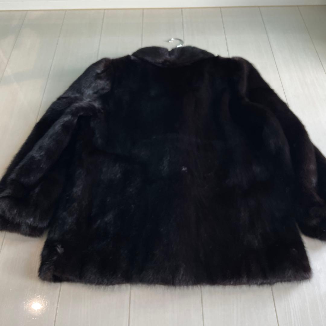 ダークミンク　ショートコート　サイズ１１　毛皮　ロイヤルミンクタナカ