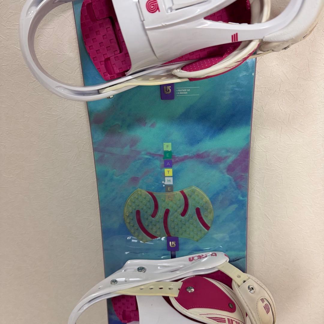 専用Burton FEATHER 140cm レディースセット