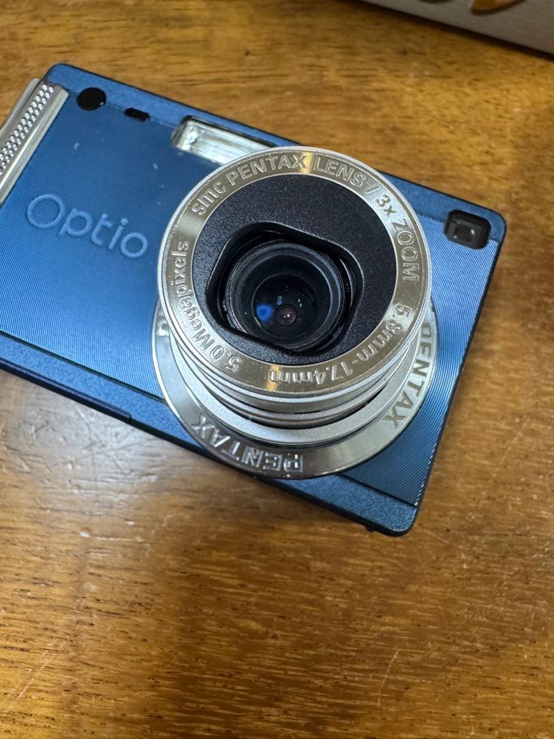 【美品＆箱付き】PENTAX Optio S5i オールドコンデジ ペンタックス