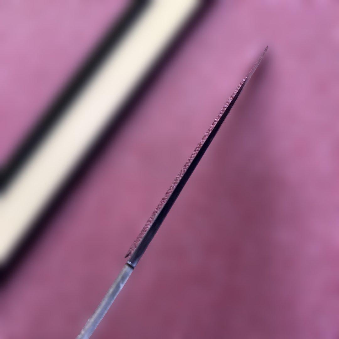 銀三　柳刃包丁　240㎜ 8寸 柄無し