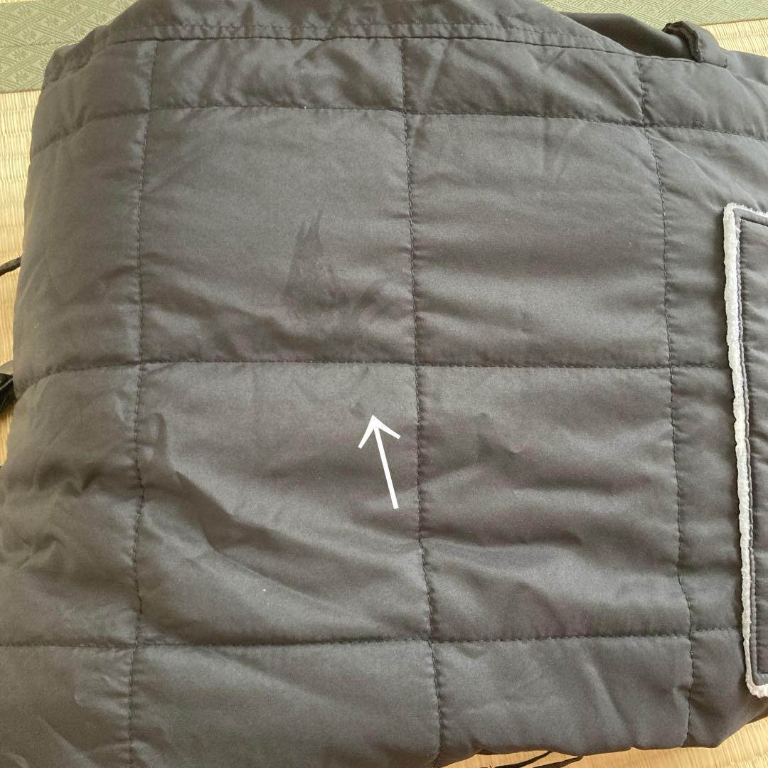 らくらくケープ 車椅子　ブラック　星柄