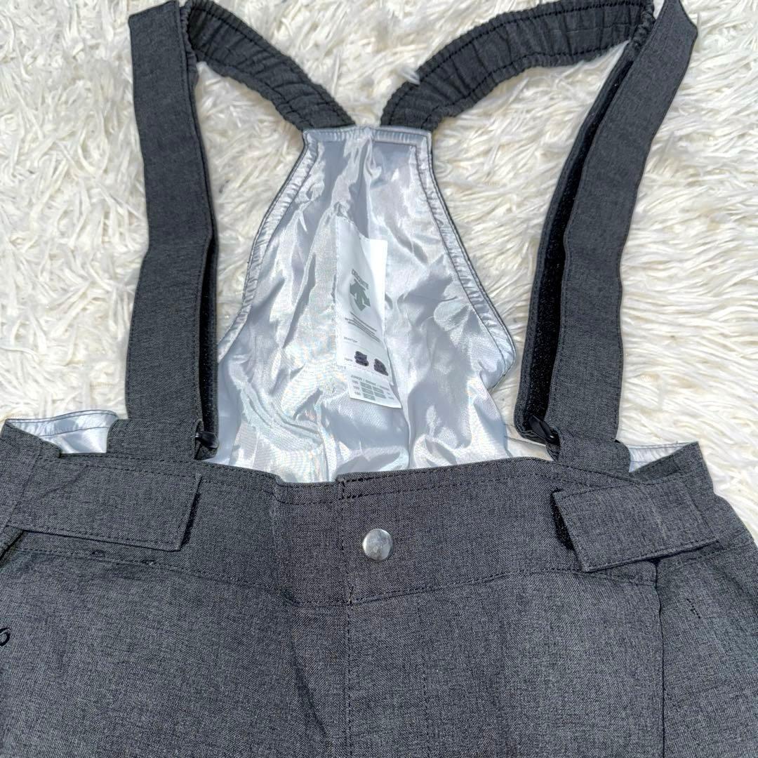 DESCENTEデサントスキーウエア ジュニア 上下 セット　グレー　グローブ付