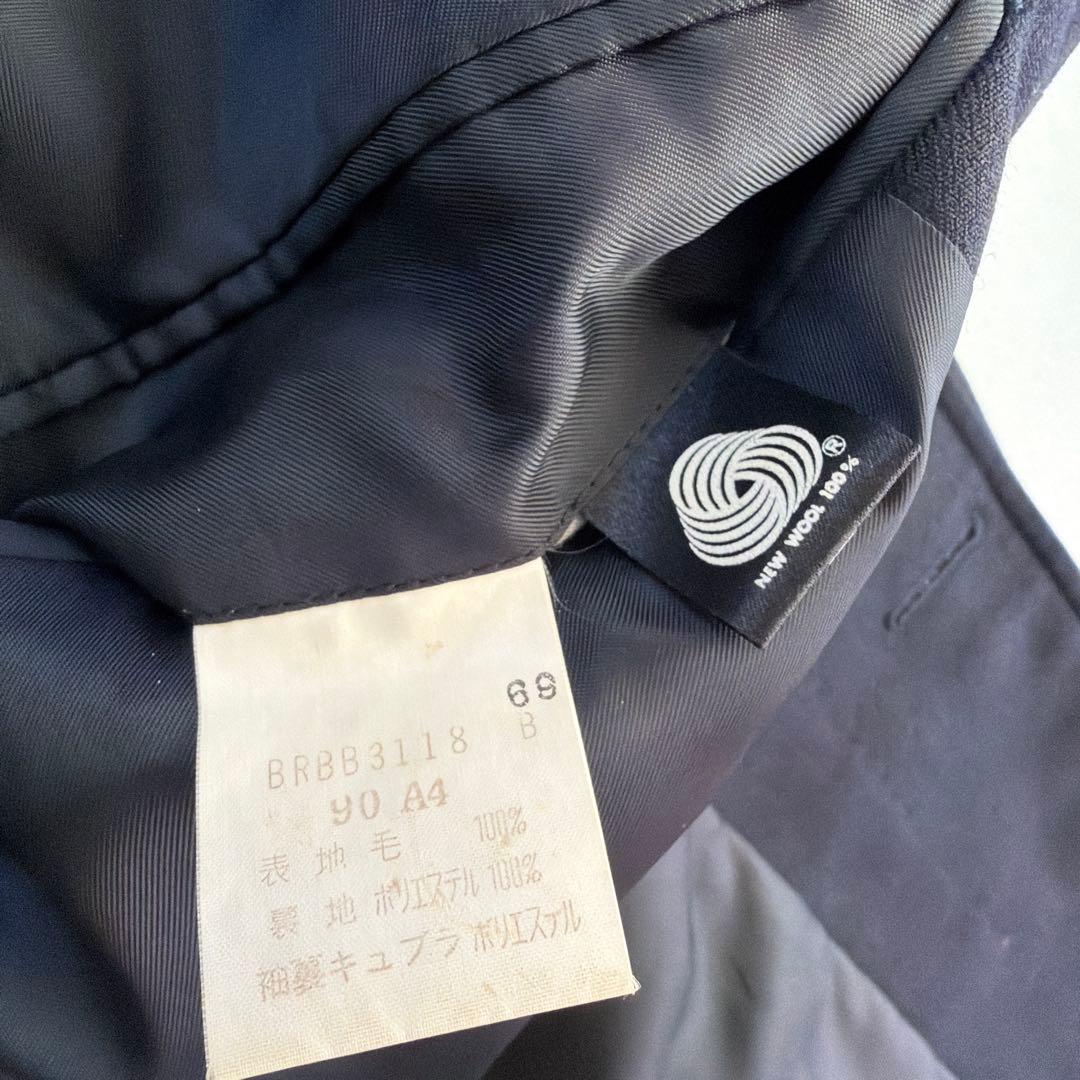 美品 BROOKS BROTHERS 紺ブレ 金ボタン テーラード ジャケット