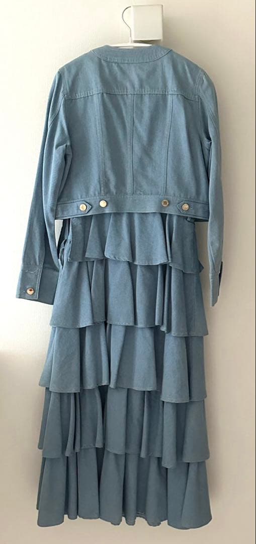 【2点セット】エコデニム クルージャケット、エコデニムドレス