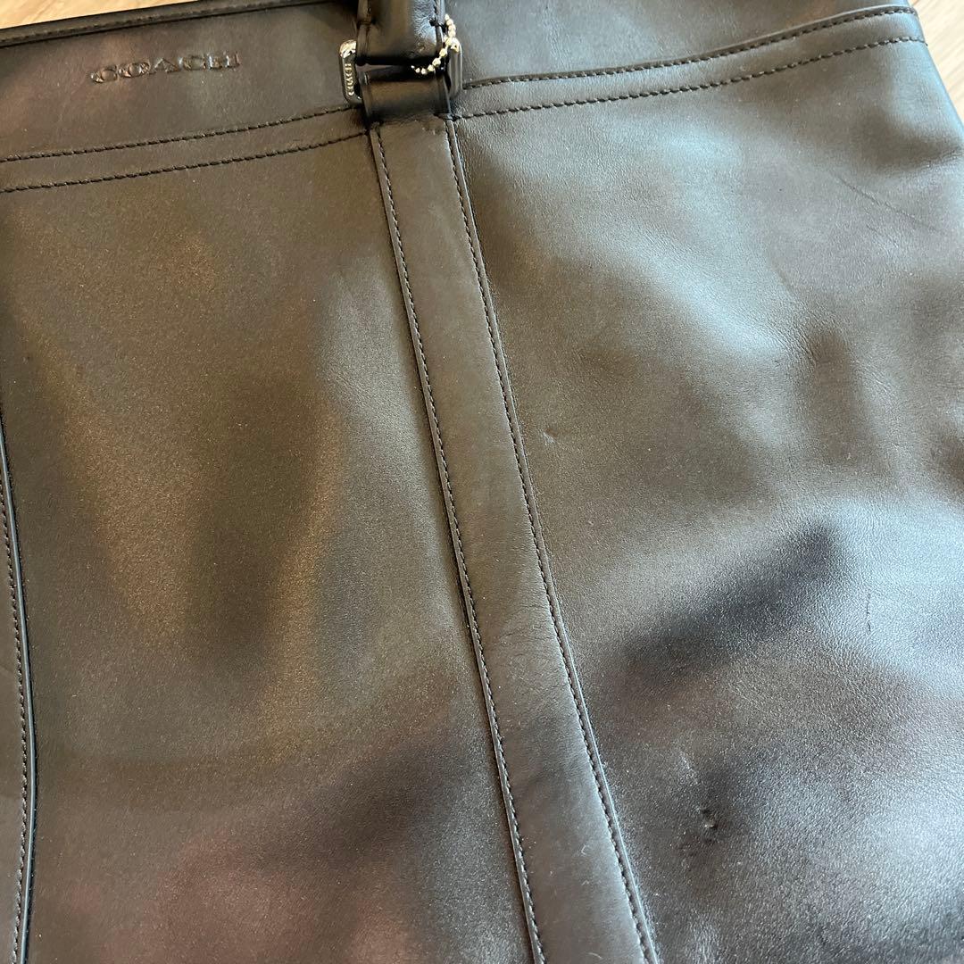 coach ビジネスバッグ　ブラック